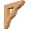 Ekena Millwork Funston Slat Smooth Bracket, Western Red Cedar, 5 1/2"W x 30"D x 30"H BKT06X30X30FST06SWR - alternate 1